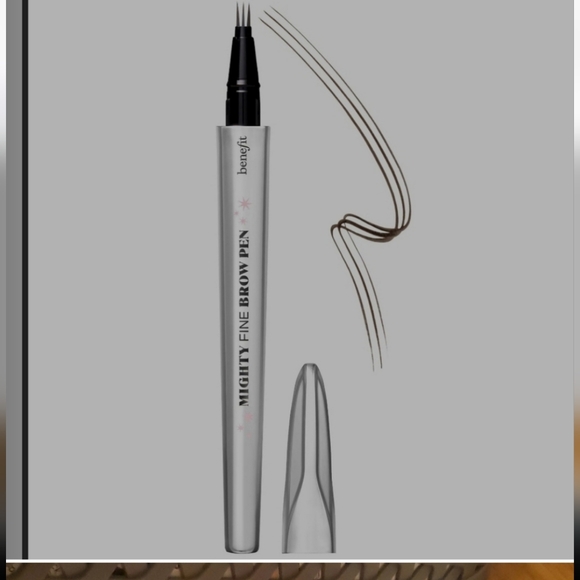 Benefit Mighty Fine Brow Pen 4.5 - neutral deep brown ✨️NEW✨️ Bnib - Picture 1 of 3